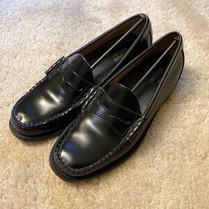 MENS LARSON WEEJUNS LOAFER, Black, Size 8.5